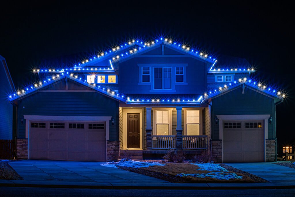 Professional holiday lights